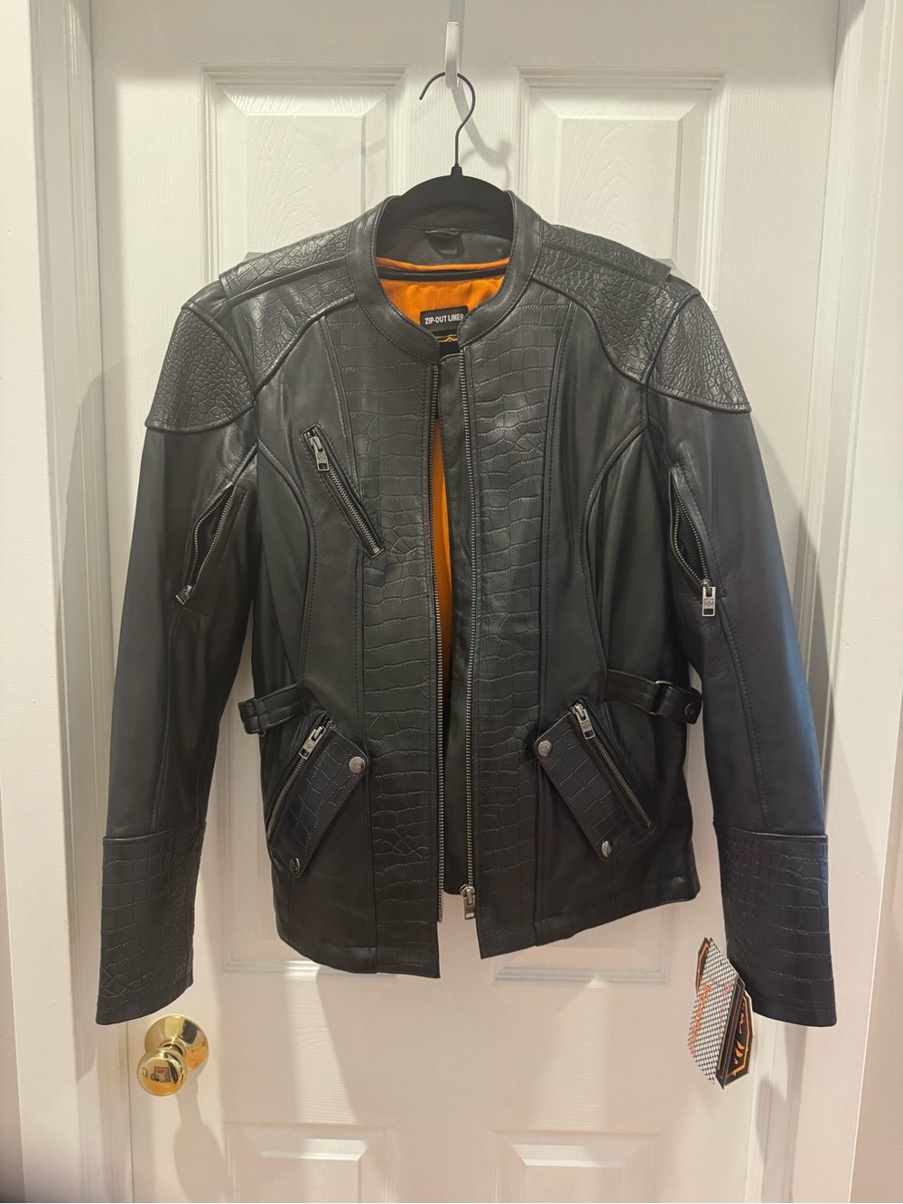 NWT Miluakee Leather motorcycle jacket